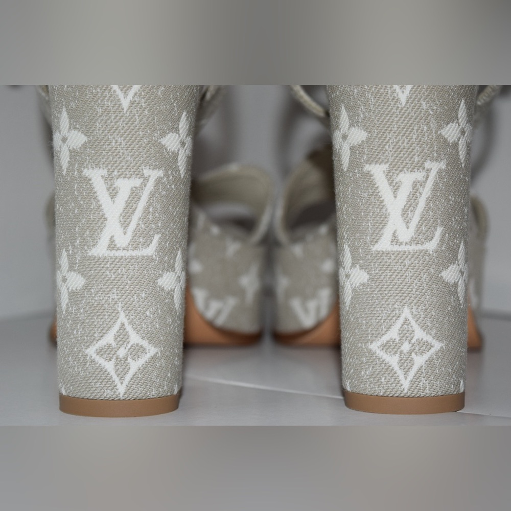 Louis Vuitton MONOGRAM Womens Platform & Wedge Sandals 2023 SS - Picture 9 of 14